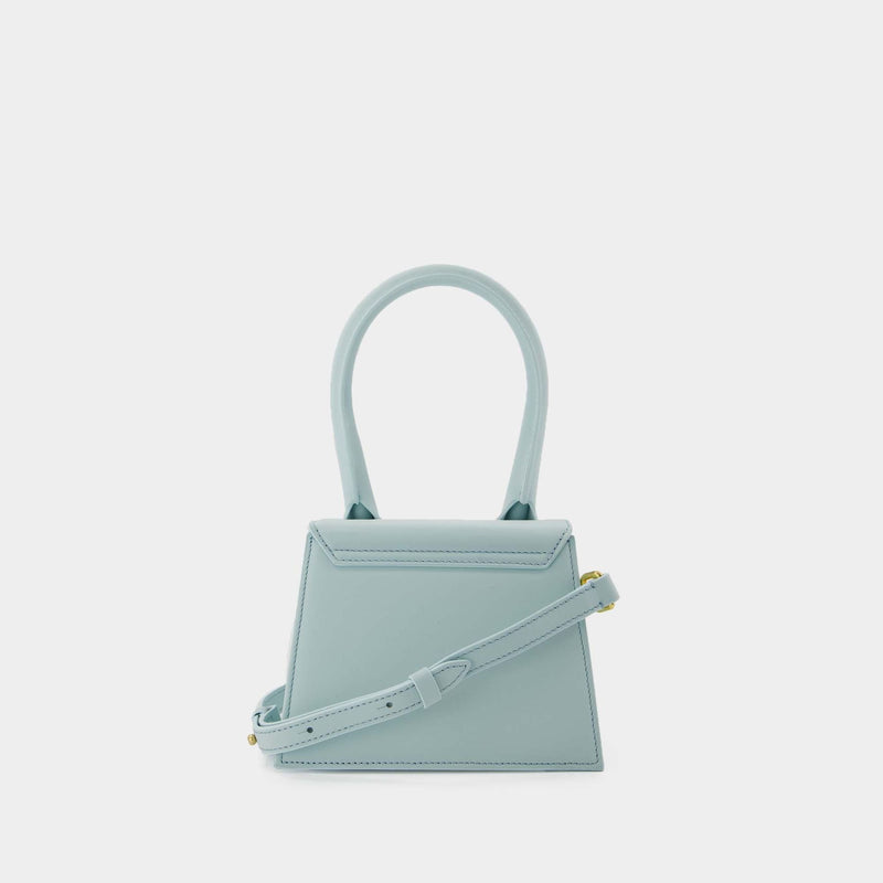 Le Chiquito Moyen Bag - Jacquemus -  Blue Pale - Leather