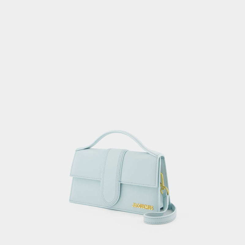 Le Grand Bambino Crossbody - Jacquemus -  Blue Pale - Leather