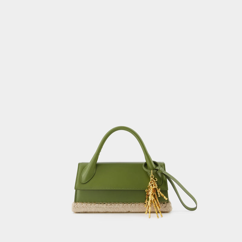 Jacquemus Le Chiquito Homme Bag In Khaki