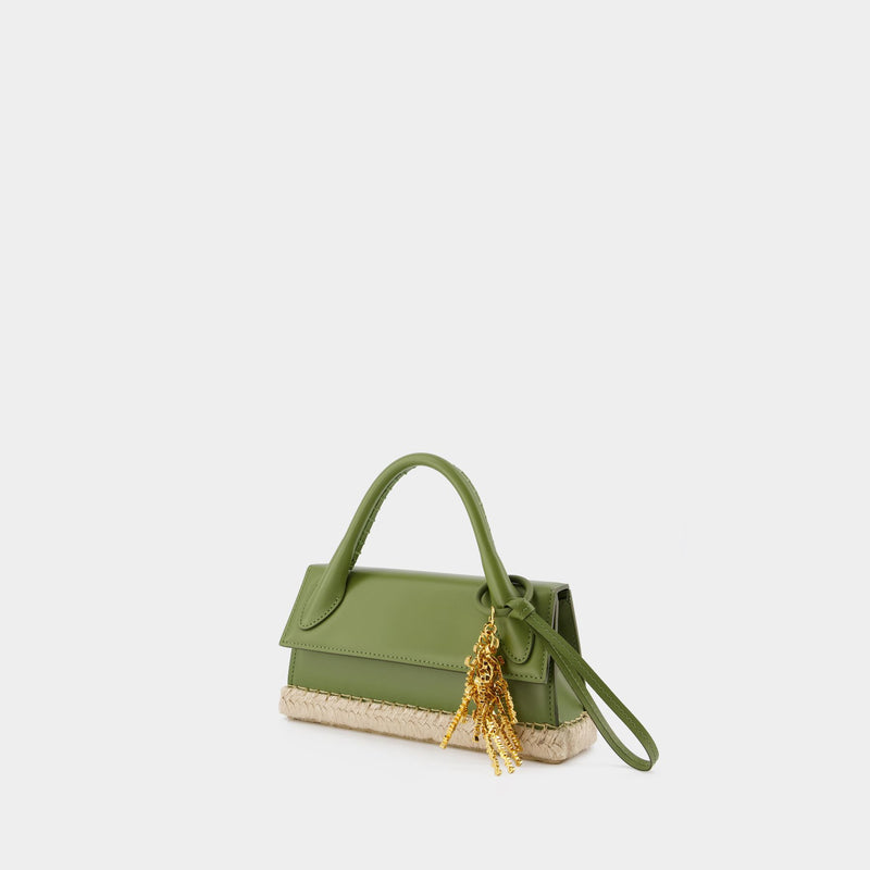 Jacquemus Le Chiquito Long Leather Top Handle Bag