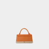 Le Chiquito Long Cordao Bag - Jacquemus - Orange - Leather