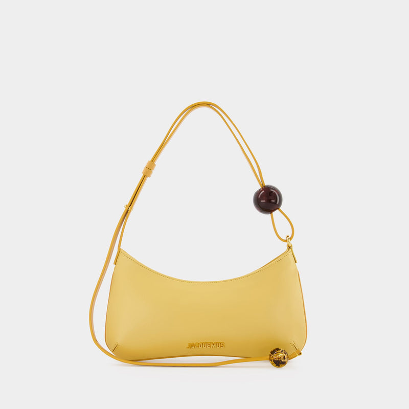 Le Bisou Perle Bag - Jacquemus -  Dusty Yellow - Leather