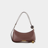 Le Bisou Perle Bag - Jacquemus -  Brown Moyen - Leather