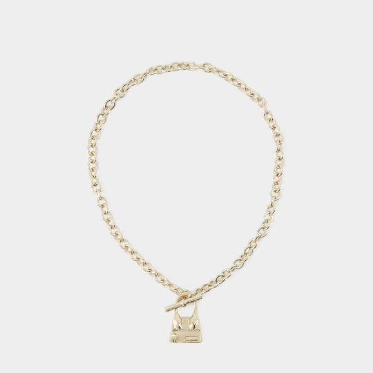 Chiquito Barre Necklace - Jacquemus - Metal - Gold-tone
