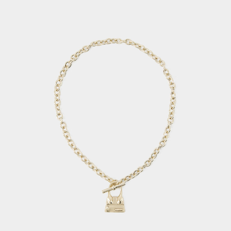 Chiquito Barre Necklace - Jacquemus - Metal - Gold-tone