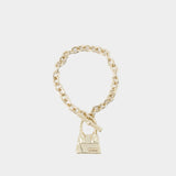 Chiquito Barr Bracelet - Jacquemus - Brass - Gold-tone