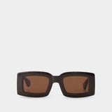 Tupi Sunglasses - Jacquemus -  Multi-Brown - Grilamid