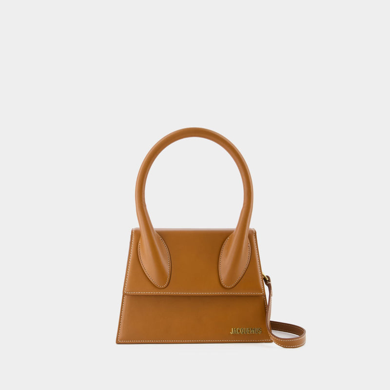 Le Grand Chiquito Bag - Jacquemus - Leather  - Light Brown 2