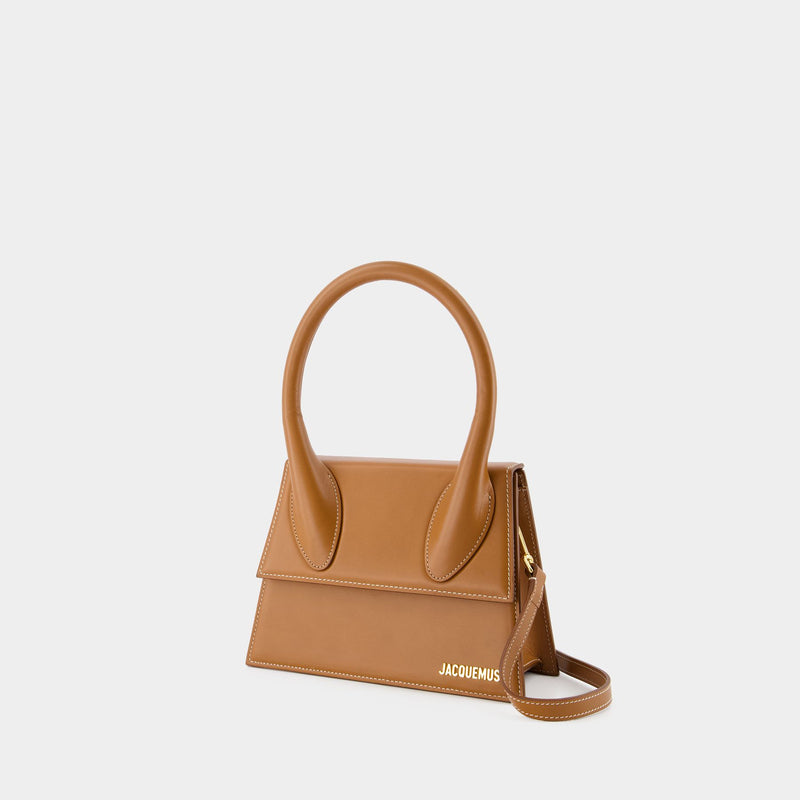 Le Grand Chiquito Bag - Jacquemus - Leather  - Light Brown 2