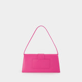 Le Bambino Long Bag - Jacquemus - Leather - Neon Pink