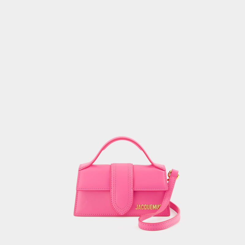 Le Bambino Bag - Jacquemus - Leather - Pink Neon