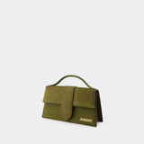 Le Grand Bambino Bag - Jacquemus - Leather - Dark Khaki