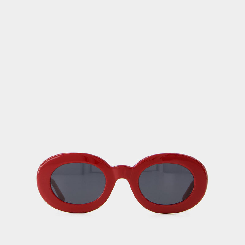 Pralu Sunglasses - Jacquemus - Acetate - Red