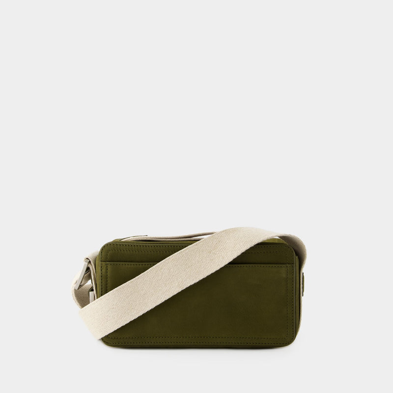 Le Cuerda Horizontal Bag - Jacquemus - Leather - Dark Khaki