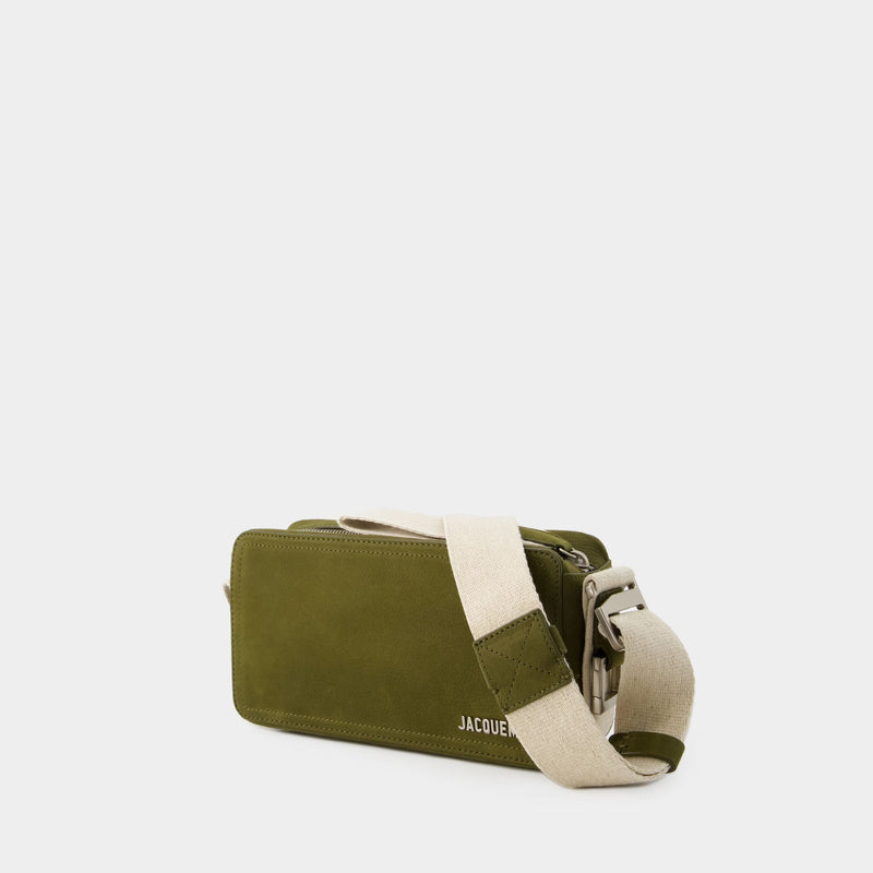 Le Cuerda Horizontal Bag - Jacquemus - Leather - Dark Khaki