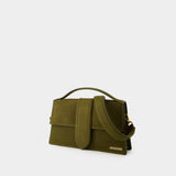 Le Bambinou Bag - Jacquemus - Leather - Khaki Foncé