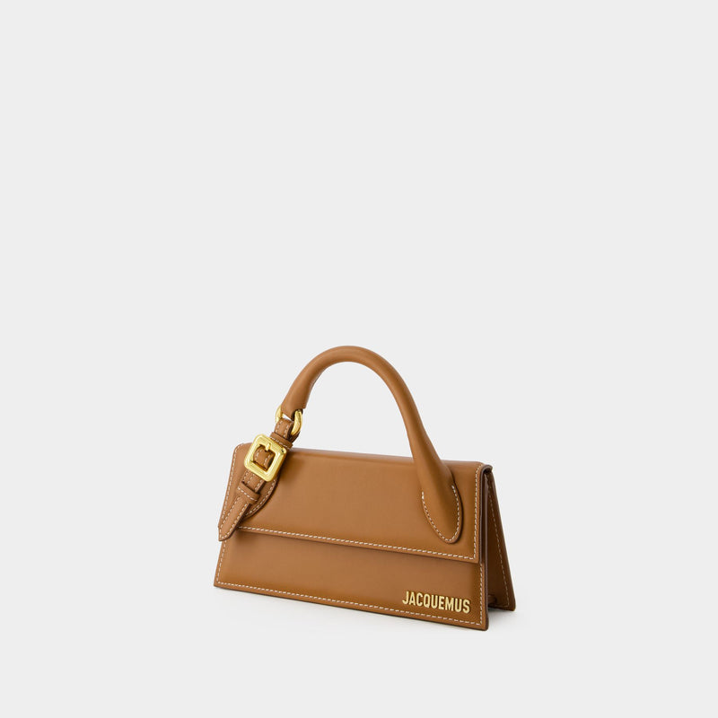 The Chiquito Boucle Long Bag - Jacquemus - Leather - Light Brown 2