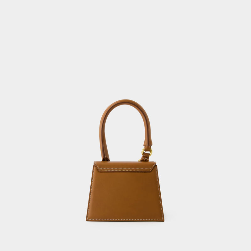 The Chiquito Boucle Medium Bag - Jacquemus - Leather - Bright Brown 2