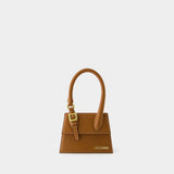 The Chiquito Boucle Medium Bag - Jacquemus - Leather - Bright Brown 2