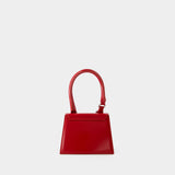 The Chiquito Boucle Medium Bag - Jacquemus - Leather - Red