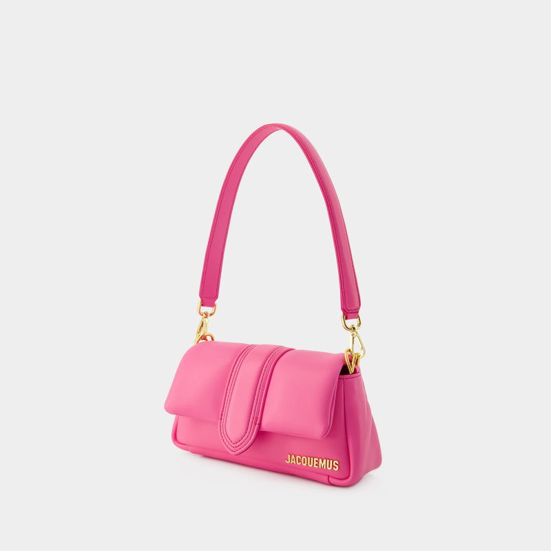Le Petit Bambimou Bag - Jacquemus - Leather - Neon Pink