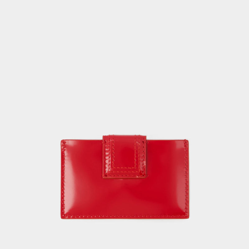 Bimbino Cardholder - Jacquemus - Leather - Red