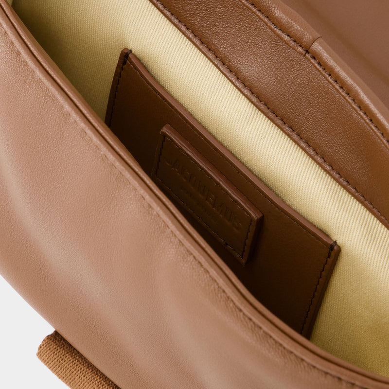 Bambimou Belt Bag - Jacquemus - Leather - Brown