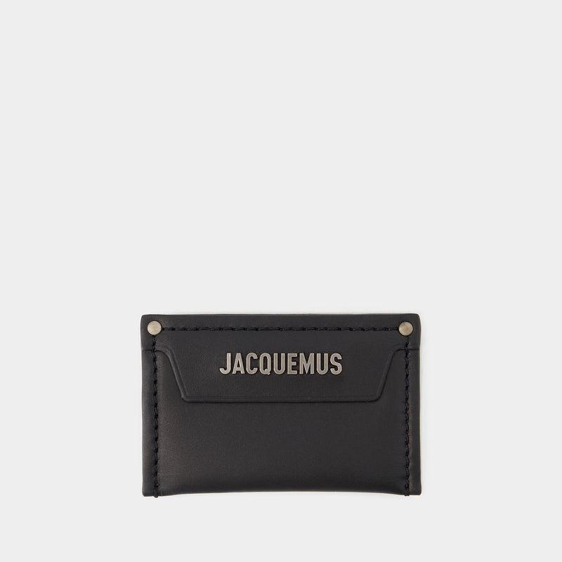 Meunier Cardholder - Jacquemus - Leather - Black