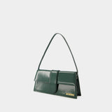 Le Bambino Long Bag - Jacquemus - Leather - Dark Green