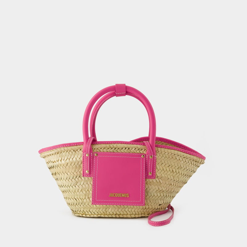 Le Petit Panier Soli Bag - Jacquemus - Neon Pink