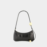 Le Bisou Perle Shoulder Bag - Jacquemus - Leather - Black