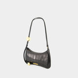 Le Bisou Perle Shoulder Bag - Jacquemus - Leather - Black