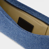 Le Bisou Perle Shoulder Bag - Jacquemus - Cotton - Blue