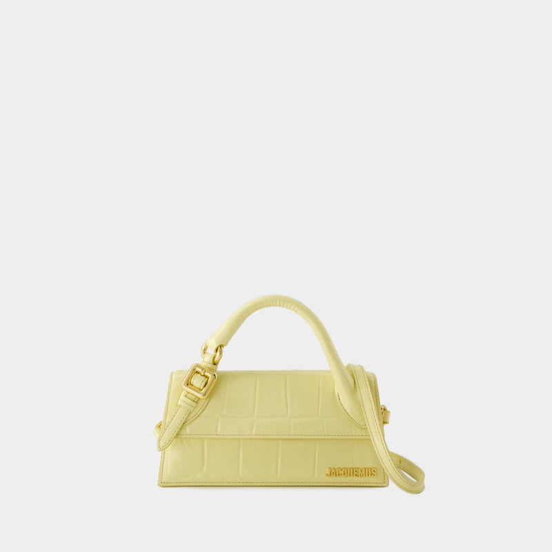 Le Chiquito Long Boucle Bag- Jacquemus - Leather - Yellow