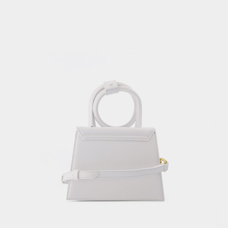 Le Chiquito Noeud Bag - Jacquemus - White - Leather