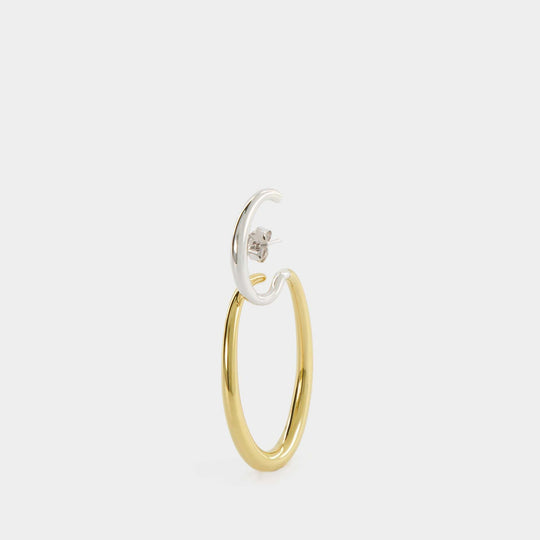 Bo Delta Earring - Charlotte Chesnais - Silver/18K Gold Plated