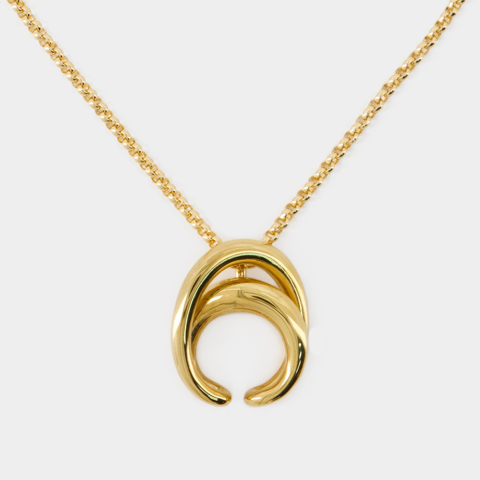 【charlotte CHESNAIS】Initial Necklace 3701077535705_DETAILS_922783d4