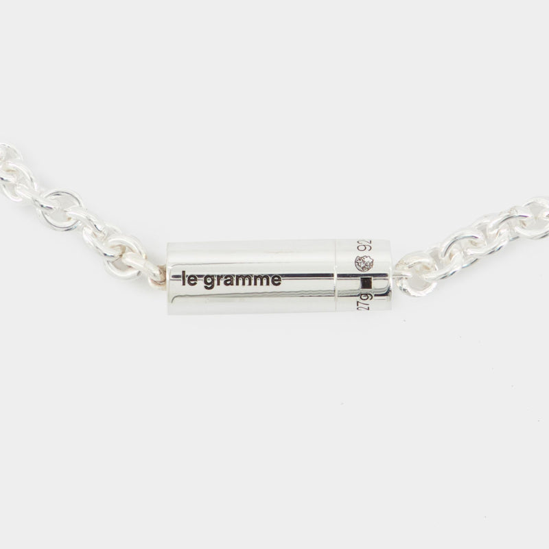 27G Cable Necklace - Le Gramme - Silver
