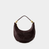 Soft Moon Crossbody - Marine Serre - Leather - Brown