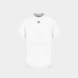 Moon Logo T-Shirt - Marine Serre - Cotton - White