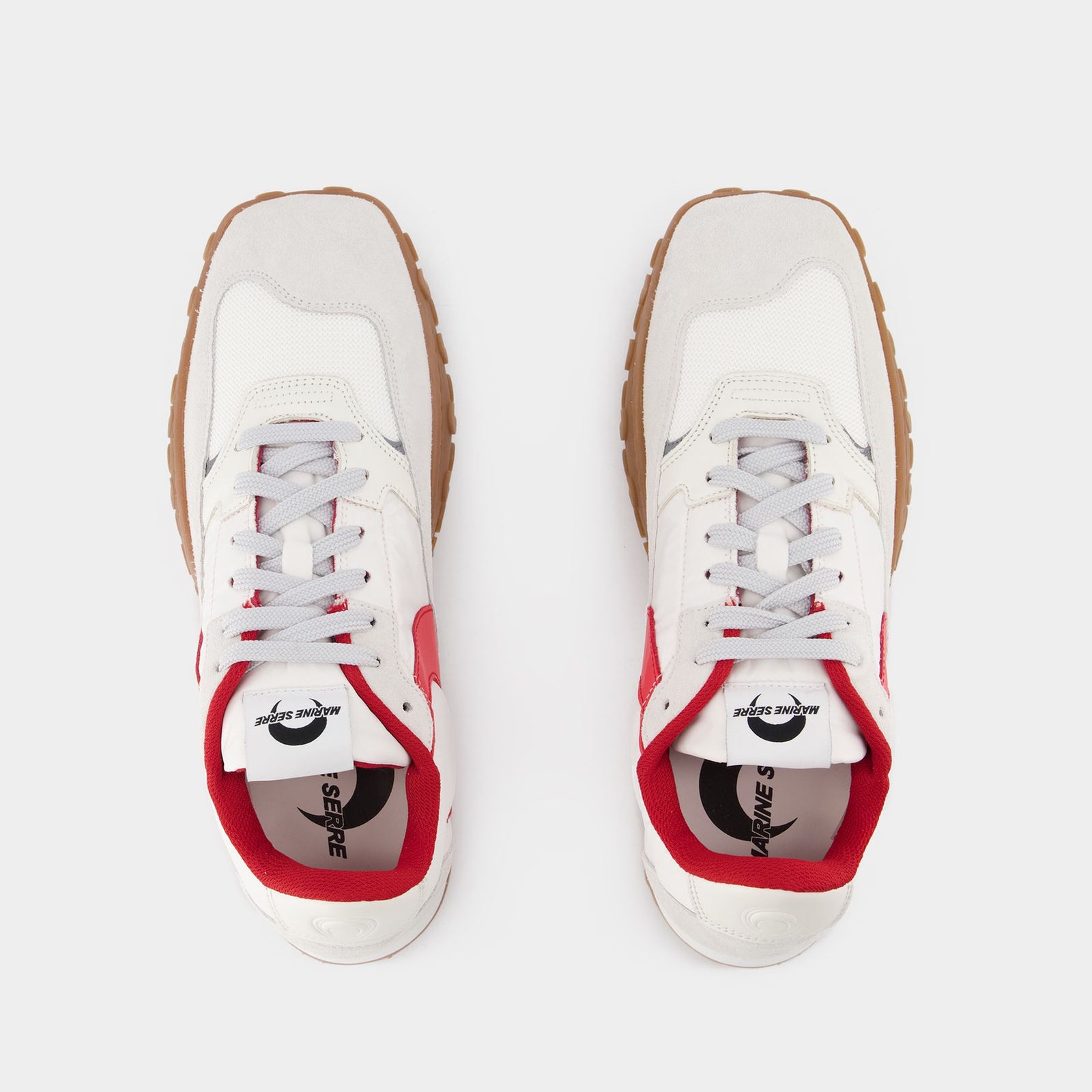 Moonwalk Sneakers - Marine Serre - White