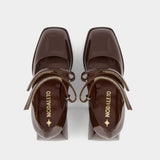 Bulla Babies 85  in Brown Leather