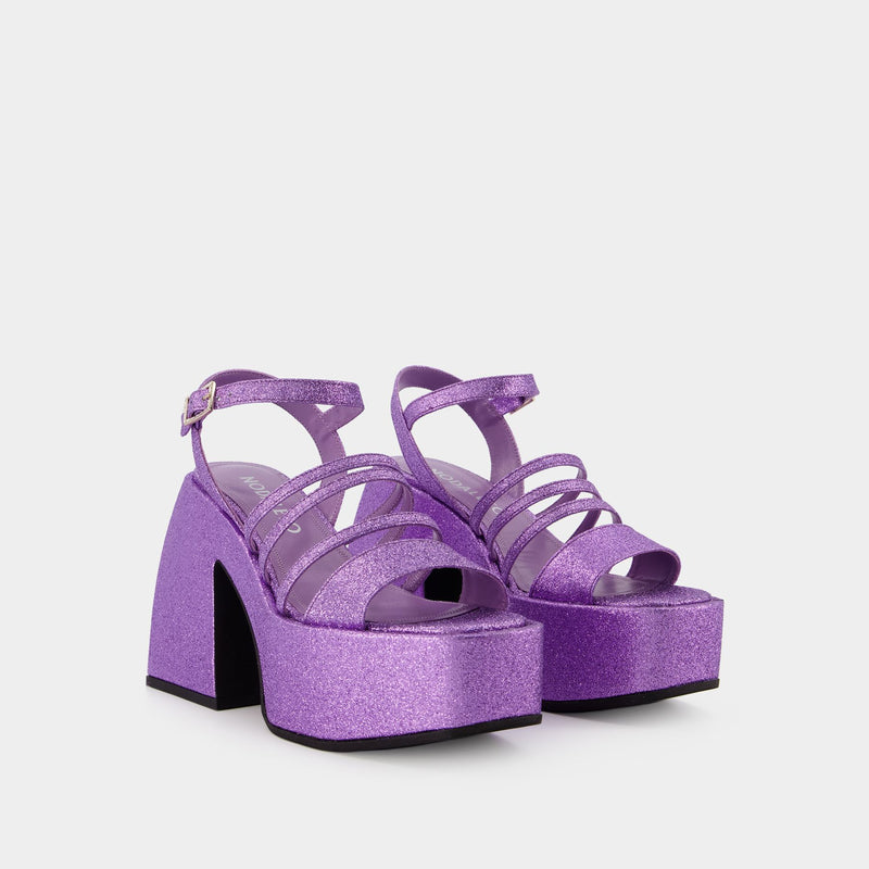 Bulla Chibi Sandals - Nodaleto - Purple - Leather