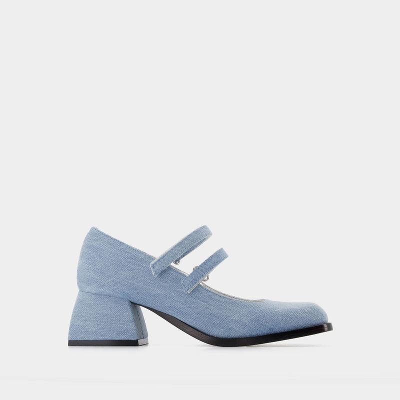 Bulla Bacara Pumps - Nodaleto - Blue - Leather