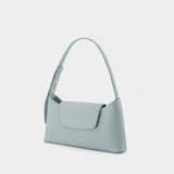 Envelope Hobo Bag - Elleme - Turquoise - Leather