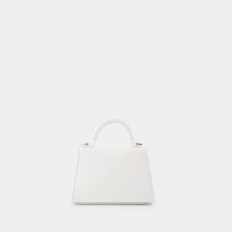 Mini Eva Handbag - Elleme - White - Leather