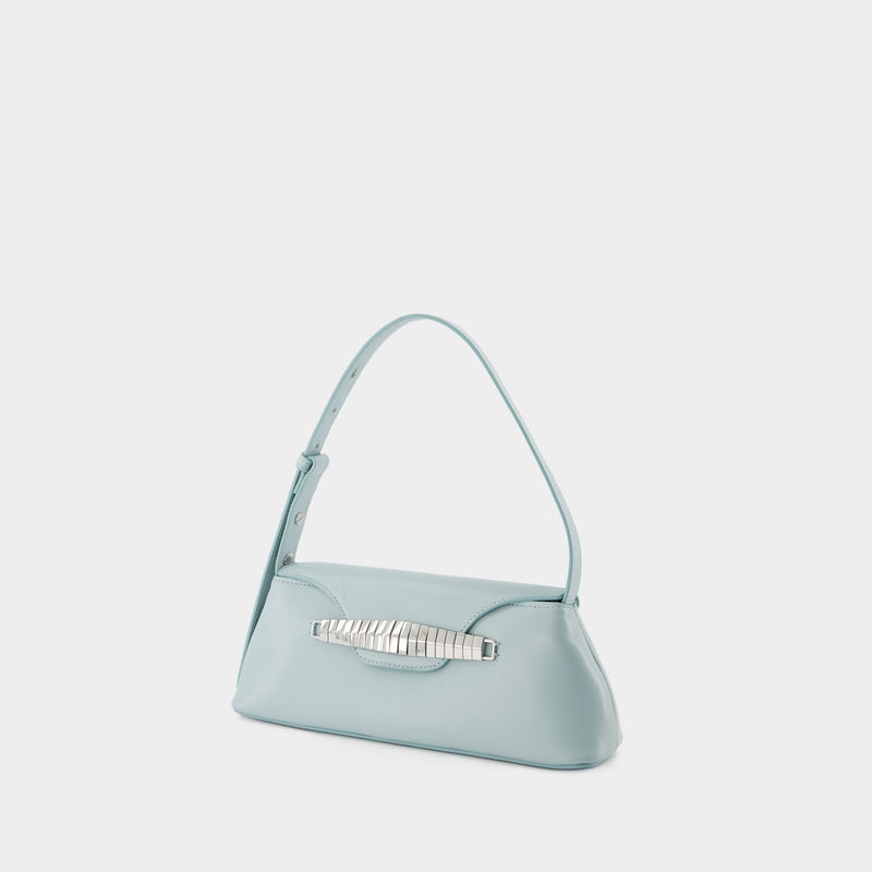 Eva Hobo Bag - Elleme - Turquoise - Leather