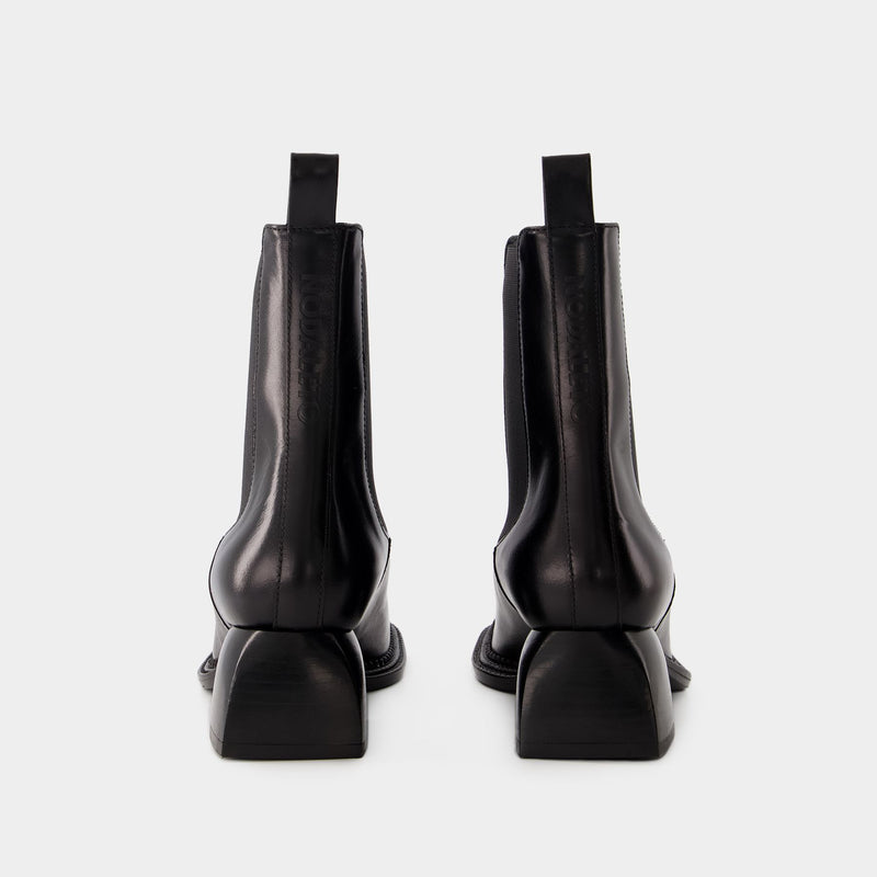 Bulla Nellie Boots - Nodaleto - Leather - Black