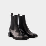 Bulla Nellie Ankle Boots - Nodaleto - Leather - Black