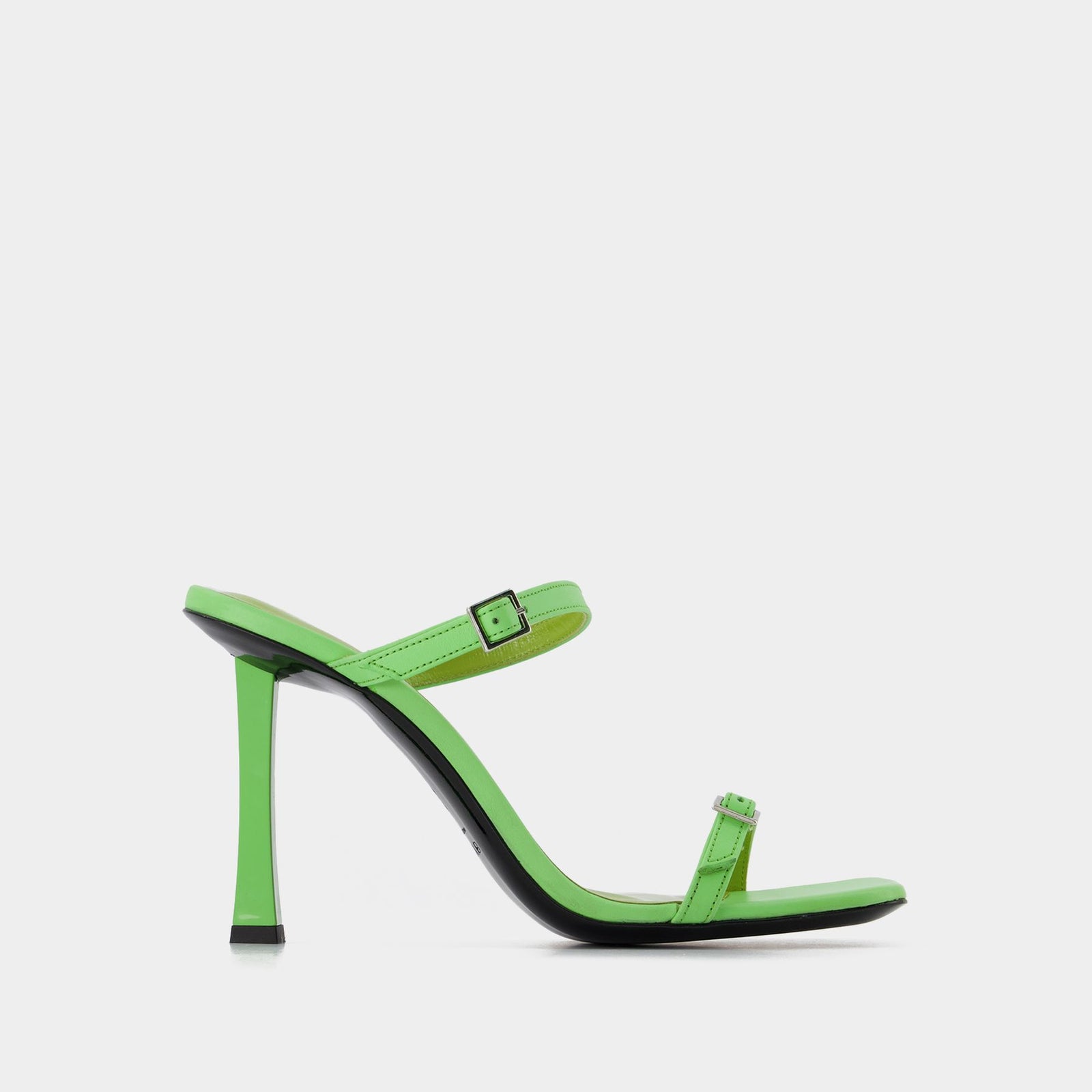 サンダル・ミュール by FAR Flick Mule - By Far - Green - Leather 3800977193883_MAIN_10538d2f86_